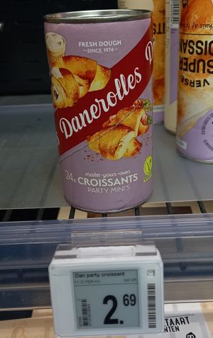 croissant dough i guess at Albert Heijn in Amsterdam