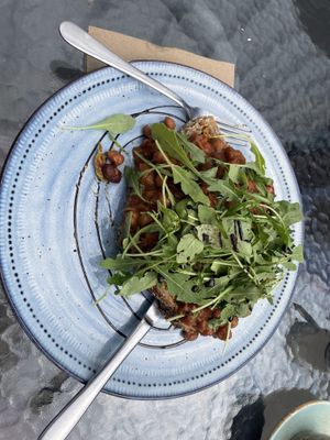 Slow Cooked Beans  at Lava Glass in Taupo