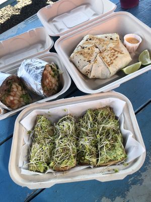 Delicious Food! at Sprout Vegan Cafe in Kihei