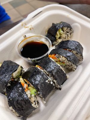 Sushi at Sprout Vegan Cafe in Kihei