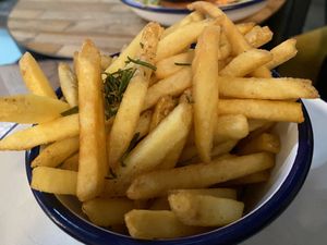 fries at Otto's Burger in Cologne