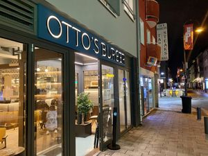 outside at Otto's Burger in Cologne