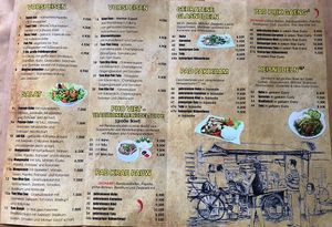 Speisekarte für Lieferungen 2 / menu for delivery 2  at Viet Thai Cuisine in Cologne
