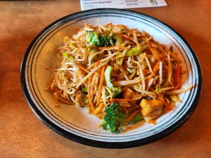 Gud tiew pad thai with Tofu at Viet Thai Cuisine in Cologne