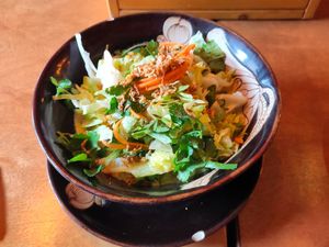 Pho Tron - peanut coconut stew with Tofu at Viet Thai Cuisine in Cologne