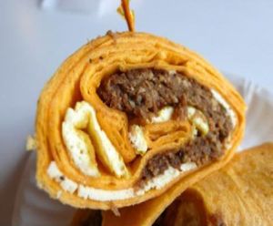 vegan yorgos in norfolk by steve at Yorgo's Bageldashery in Norfolk