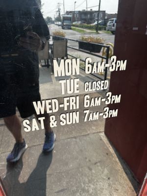   at Yorgo's Bageldashery in Norfolk