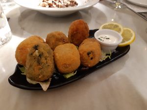Starter / Arancini at Choose in Madrid