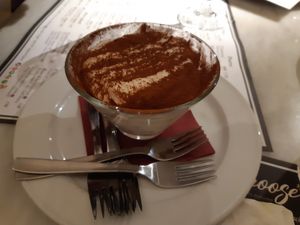 Dessert / Tiramisu at Choose in Madrid