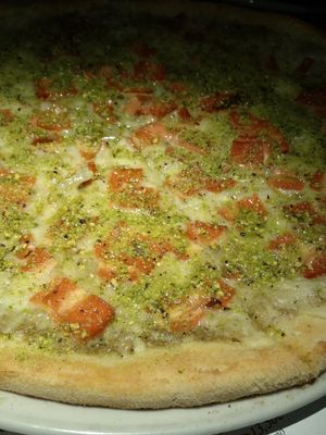 Pizza Pistacchio at Choose in Madrid