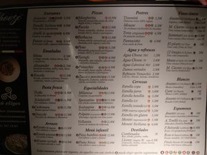 Menú at Choose in Madrid