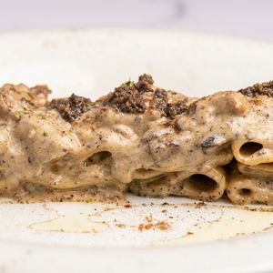 Paccheri funghi e salsiccia. :P at Choose in Madrid