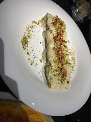 Paccheri al pistacchio di bronte  at Choose in Madrid