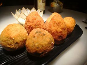 Bolas de arroz. Enormes at Choose in Madrid