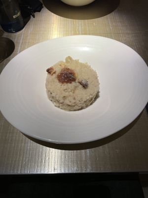 Risotto Al carciofi e fichi   at Choose in Madrid