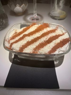 Tiramisu at Choose in Madrid