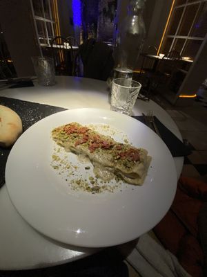 Paccheri al pistacchio  at Choose in Madrid