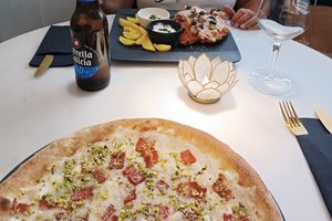 Un poco caro, pero son delicias sicilianas todas veganas! at Choose in Madrid