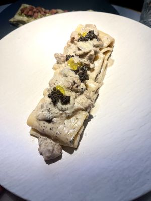 paccheri al funghi  at Choose in Madrid