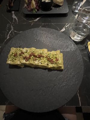 I don’t remember the name of this plate, but it was delicious   at Choose in Madrid