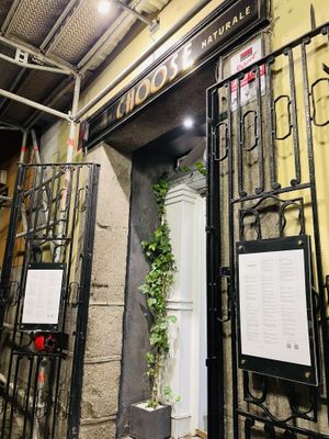 Outside  at Choose in Madrid