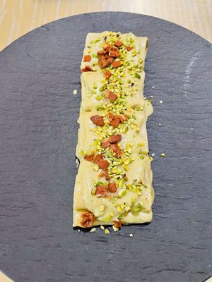 Pistachio paccheri  at Choose in Madrid