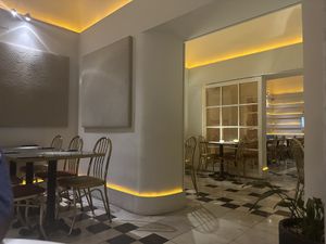 Calm vibe and clean and minimalist look  at Choose in Madrid