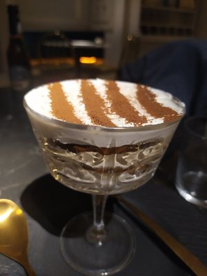 Tiramisú at Choose in Madrid
