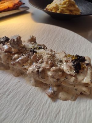 Pasta Tartuffo 18€ at Choose in Madrid
