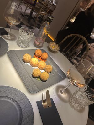 Arancinetti balls   at Choose in Madrid