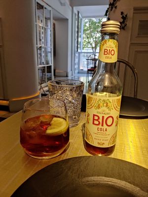 Bio cola drink at Choose in Madrid
