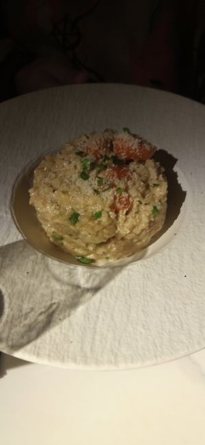 Risotto mari e monti at Choose in Madrid