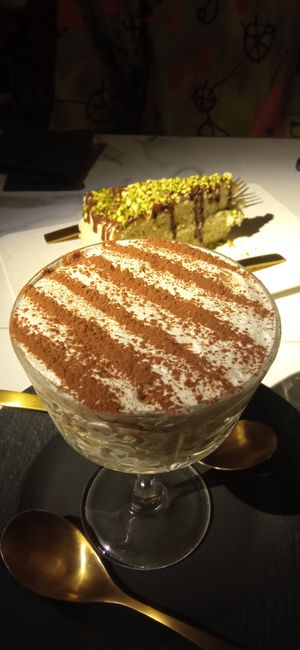 Tiramisú at Choose in Madrid