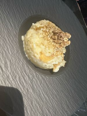 Rissoto pera y gorgonzola at Choose in Madrid