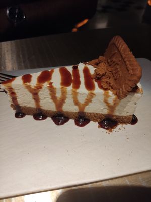 Cheesecake al caramelo at Choose in Madrid