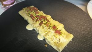 Pacheri pistacchio at Choose in Madrid