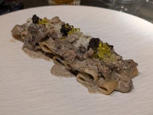 Mushroom/truffle pasta at Choose in Madrid