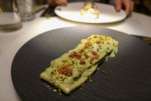 pistacchio pasta at Choose in Madrid