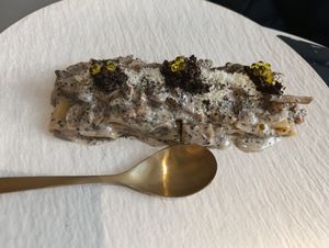 Pasta con setas y trufa at Choose in Madrid