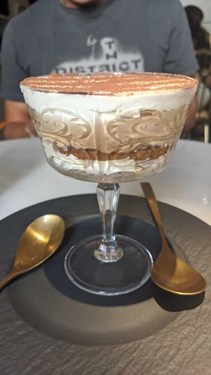 Tiramisu at Choose in Madrid