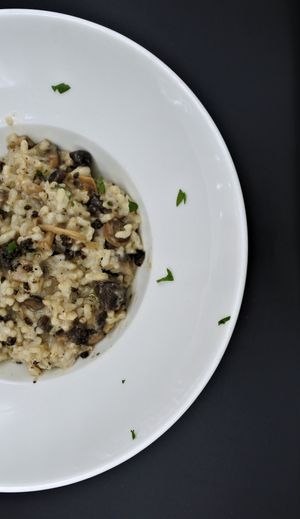 Risotto con setas y trufa at Choose in Madrid