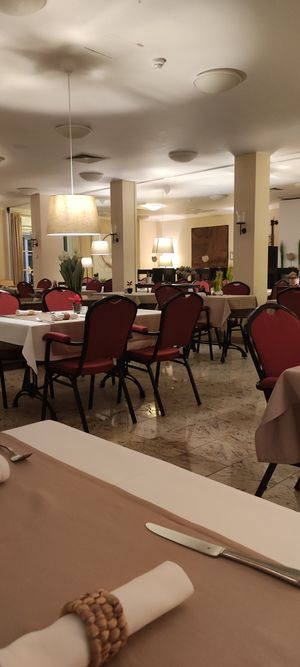Innenraum at Steg 1Restaurant in Groemitz