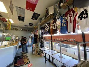 Interior at Browns Bar B Q  in Midland