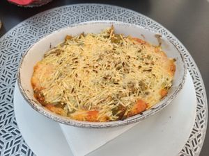 Vegan vegetable lasagna at Pizzeria Ristorante Ciao in Vienna