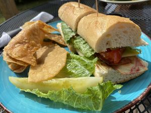 VEGAN BLT  at Ivy's Bohemia House in Chesterton