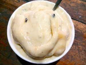 Passionfruit Nice Cream  at Secret Garden in Mompiche