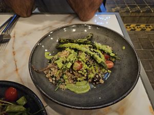Vegan veggies at Sage Leaf in Incline Village