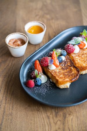 Sweet breakfast ❤️ at Zakwasownia in Gdansk