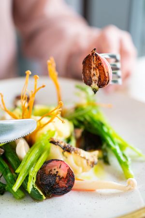 Roasted young veggies 🙈❤️ at Zakwasownia in Gdansk