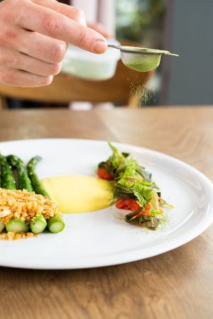 Asparagus ❤️ at Zakwasownia in Gdansk